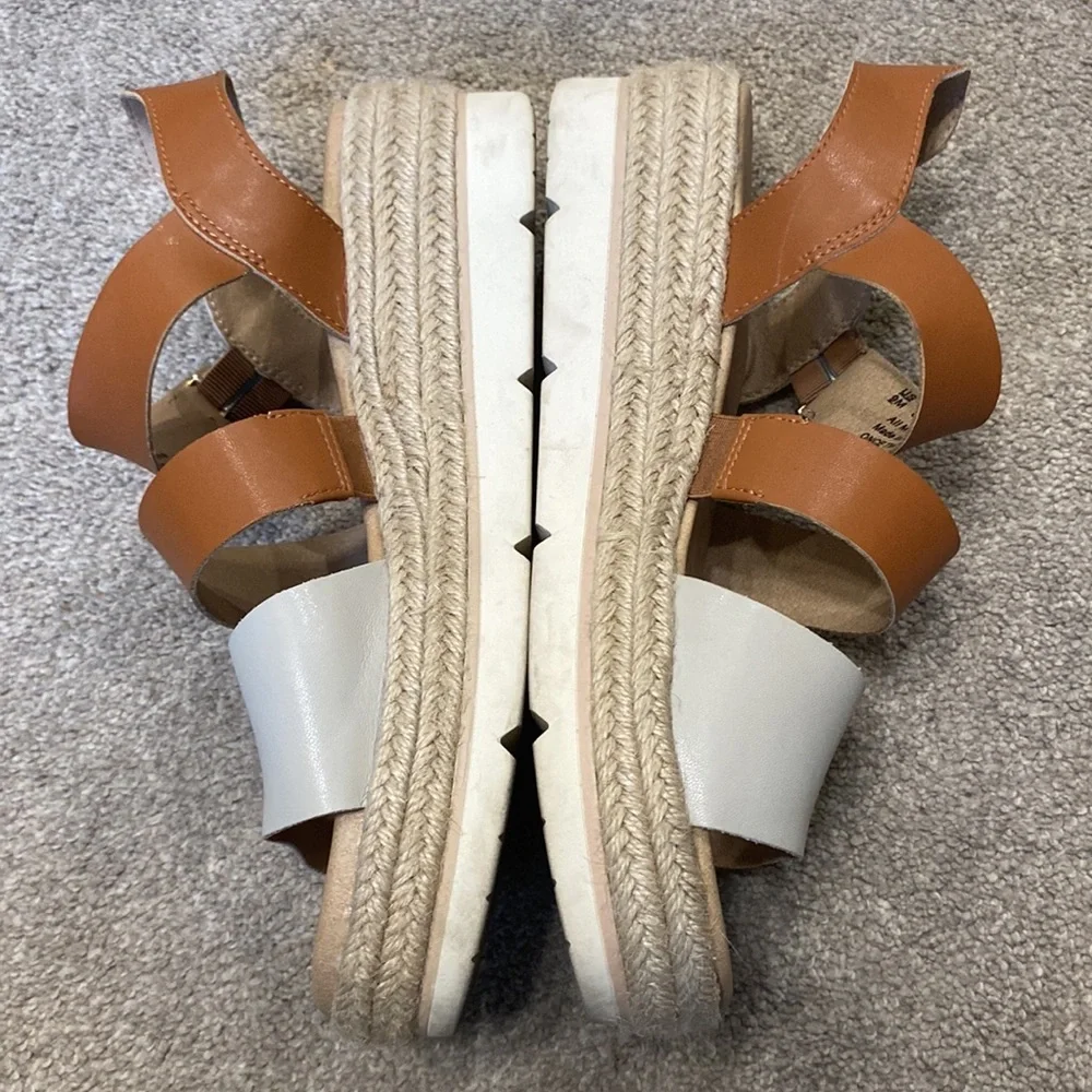 Dr. Scholl’s Once Twice Comfort Espadrille Sandals Size 9